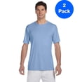 thumbnail image 1 of Hanes T-Shirt Homme Cool DRI avec FreshIQ - 4820 (Lot de 2), 1 of 1