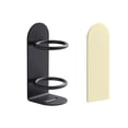 thumbnail image 3 of Bewildely Estante de almacenamiento de cepillo de eléctrico para baño, soporte montado en la pared, soporte para cepillo de dientes, estante de Juegos de accesorios de baño negro Bewildely HA003022-01, 3 of 6