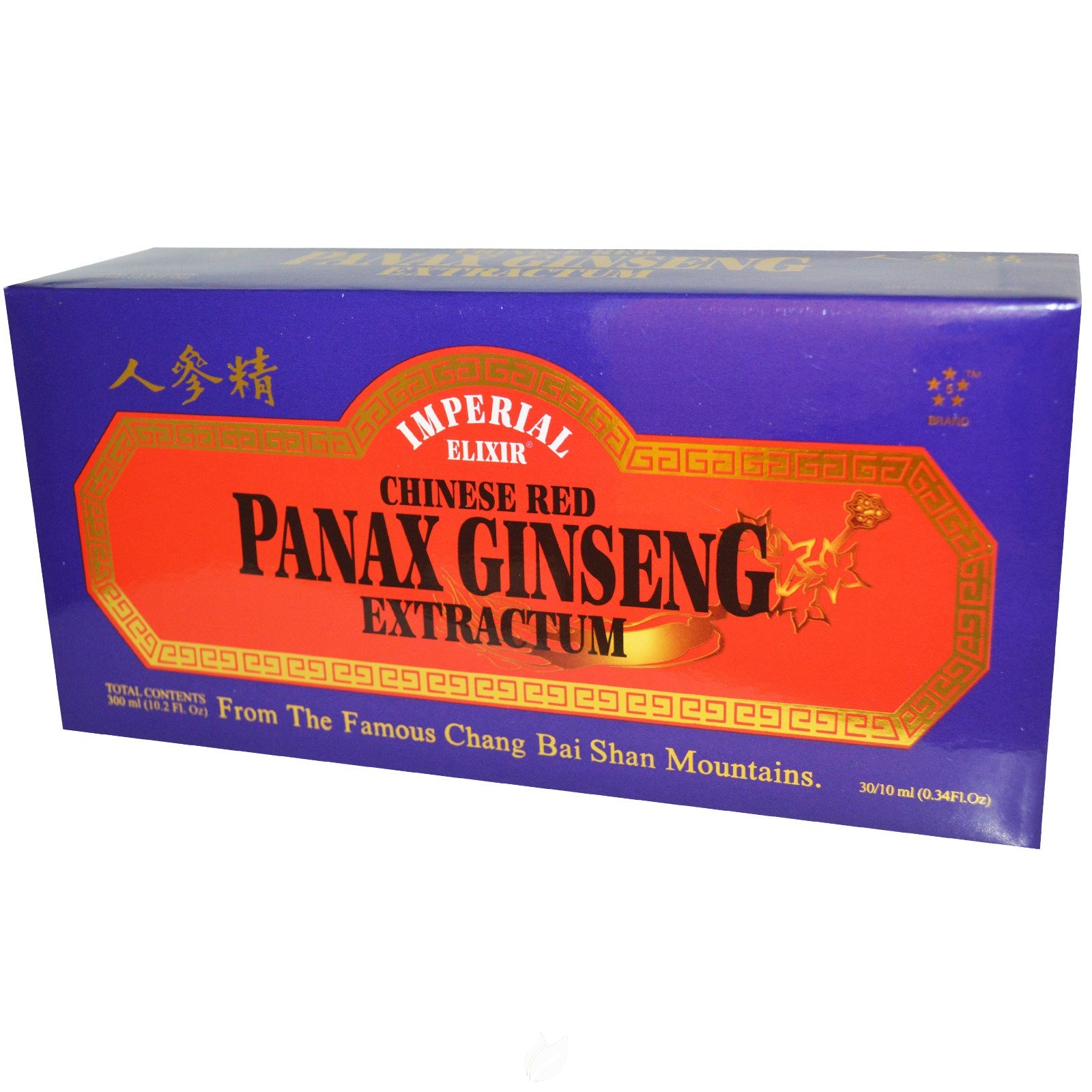 Imperial Elixir Ginseng Chinese Red Panax Ginseng Extractum Vials 30