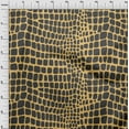 thumbnail image 3 of oneOone Viscose Jersey Pale Orange Fabric Crocodile Animal Skin Dress Material Fabric Print Fabric By The Yard 60 Inch Wide, 3 of 5