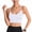 White, variant on Naittoop Womens Bra Yoga Sports Underwear Slim Fit Y-Shaped Beautiful Back Soft Underwears