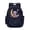Black and Purple - Axolotl, variant on Cartoon Capybara Printed 17" School Backpack for Kids Teen Girls Lightweight Durable Bookbag with 1 Main Compartment, Front Zipper Pocket, Back to School Gift