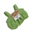 thumbnail image 4 of Mono Con Tirantes Hugo Educativo Para Muñecas De 15 Cm Verde, 4 of 7