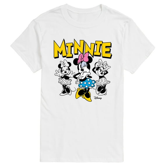 Disney - Minnie Mouse Poses - Men's Short Sleeve Graphic T-Shirt