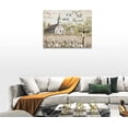 thumbnail image 4 of Church Cross Wall Art Country Christian Canvas Prints Painting Rustic Religious Pictures Framed Positive Artwork Home Decor for Bathroom Living Room Bedroom 16"x12", 4 of 6