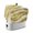 Gold, variant on Toaster Cover 2 Slice, Yellow Pink Waves Dustproof Bakeware Oven Protector with Top Hook, Ombre Sea Ripples Shabby Beach Waterproof Small Kitchen Appliance Toasters Dust Cover, 12"x7.5"x8"