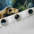 thumbnail image 4 of Homewish Jungle Bear Print Blackout Curtains Set of 2 (52x84 Each), Mystic Rustic Nature Window Curtains, Woodland Wildlife Curtains and Drapes, Window Curtains Decor, 4 of 6