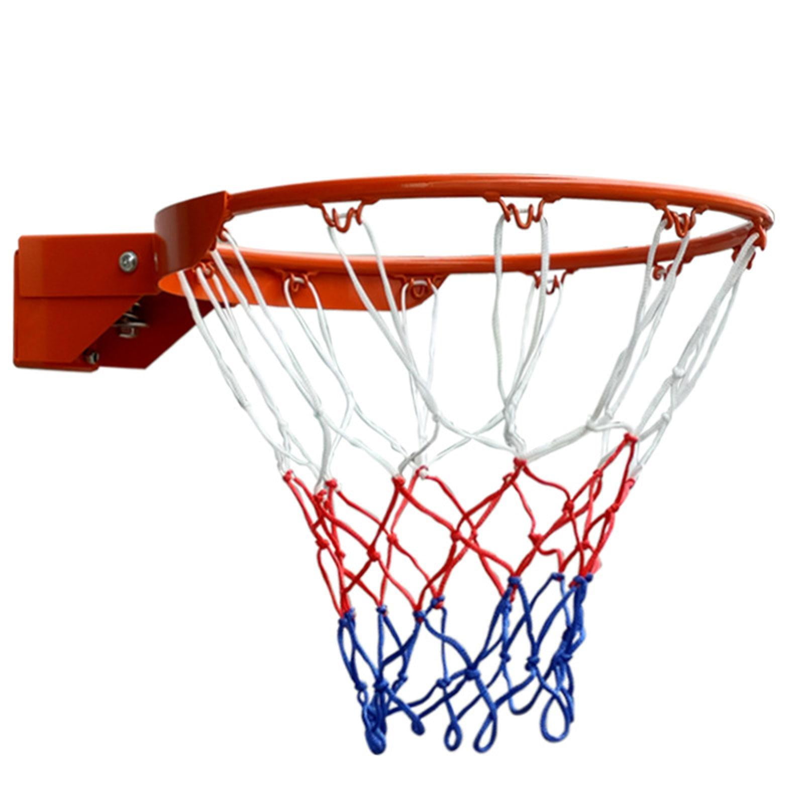 GARENDE 18 inch Basketball Rim Men Women Portable Basketball Hoop for Park Lawn Home