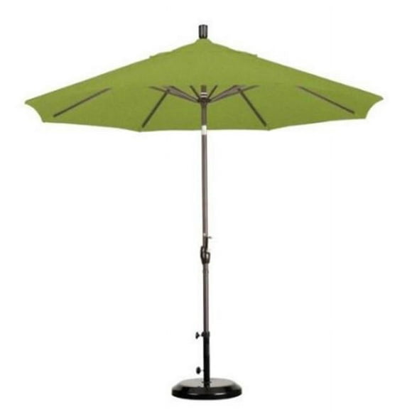 California Umbrella GSPT908117-5429 9 Pi. Marché Patio Parapluie avec Pousser l'Inclinaison en Ara