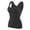 Black, variant on Thermal Tank Top for Women Thicken Sleeveless Self-Heating Lace Warm Fleece Lined Bottoming Cold-Proof Camis Tank Underwear Top for Winter Cold Weather Skii