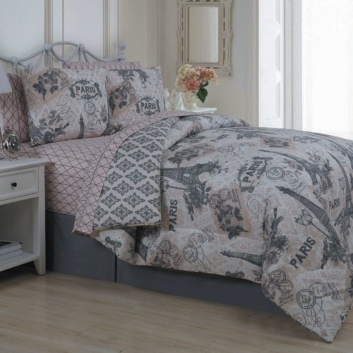 Avondale Manor Cherie 6pc Bed in a Bag Set Twin Blue