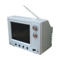 thumbnail image 3 of Televisor en miniatura para casa de muñecas, escala 1/12, juguete con reproductor de vídeo. Mueble para casa de muñecas. Verde claro, 3 of 9