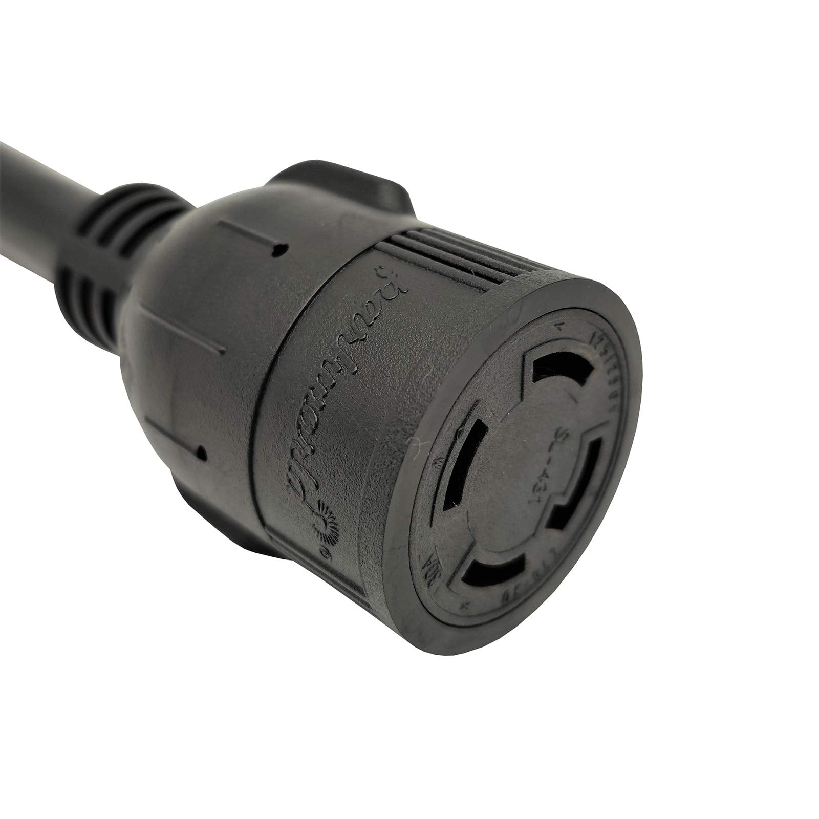 Parkworld 885446C NEMA TT-30P to L14-30R Adapter Cord, RV 30A TT