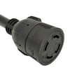 thumbnail image 3 of Parkworld 885446B NEMA TT-30P to L14-30R Adapter Cord, RV 30A TT-30 Male Plug with Handle to Generator 30A 4-Prong L14-30 Female Receptacle (25 Foot), 3 of 3