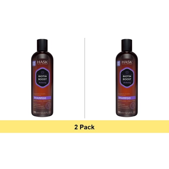 Hask Biotin Boost Thickening Shampoo, 12 fl oz - 2 Pack