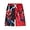 Spiderman Black/Red Web, variant on Marvel Spiderman Boys’ Swim Trunks – Spider-Man Swimsuit – UPF 50+ Quick Dry (2T-12)