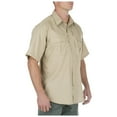 thumbnail image 2 of 5.11 Work Gear Men's Taclite Pro Professional Short Sleeve Uniform Tall Shirt, Teflon Finish, TDU Khaki, 2X-Large, Style 71175T, 2 of 4