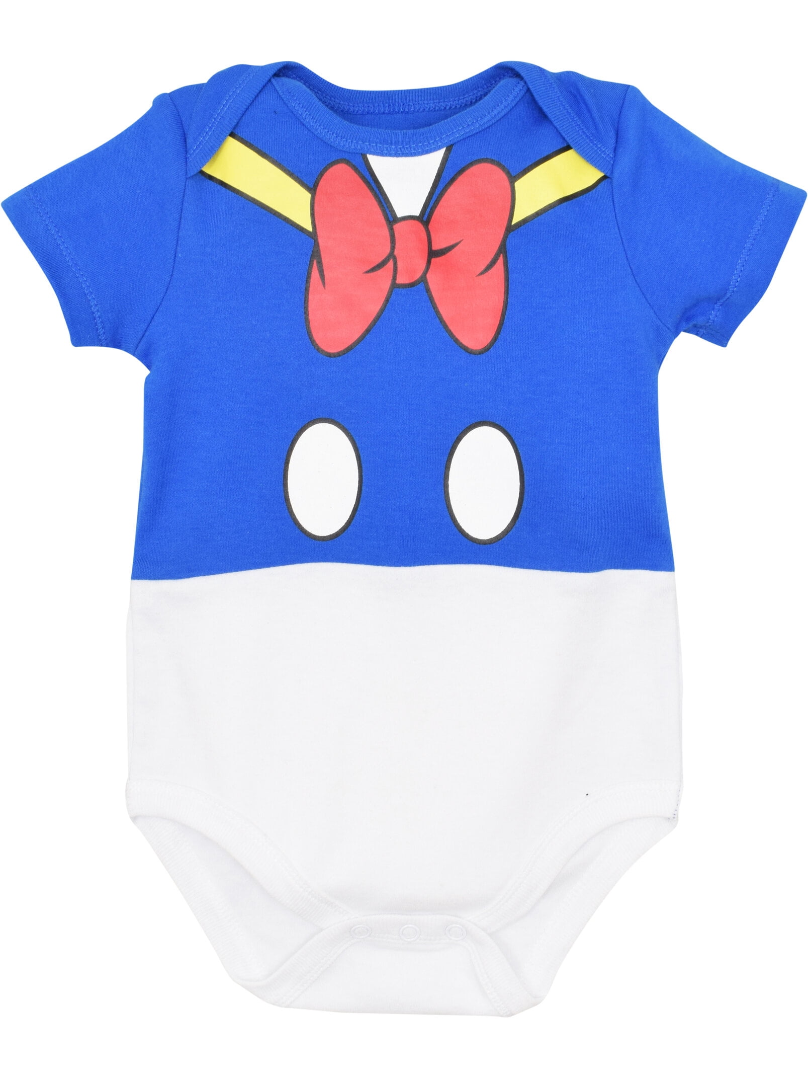 Disney Mickey Mouse & Friends Baby Boys' 5-Pack One Piece Bodysuits Yellow Blue Red Multi