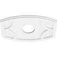 thumbnail image 4 of 24"W x 16"H x 4"ID x 13"C x 1"P Kailey Architectural Grade PVC Contemporary Ceiling Medallion, 4 of 7