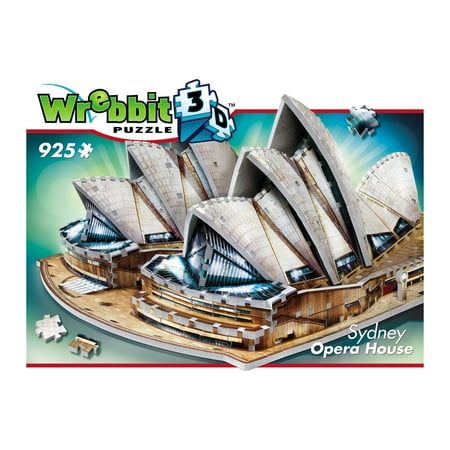 UPC: 0665541020063 | Wrebbit 3D – Sydney Opera House 2006 925 Piece 3D Jigsaw Puzzle