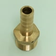 thumbnail image 3 of Adaptador de Conector de lengüeta de latón Baoblaze Conector acoplador de púas de tubo de 10 mm, 3 of 6