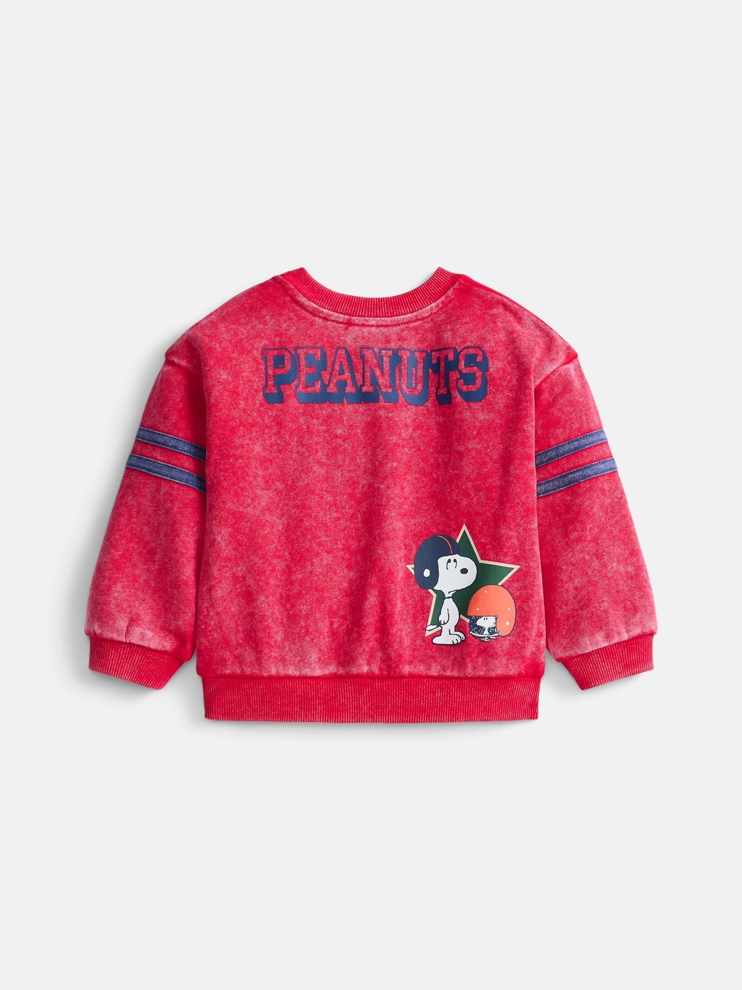 Snoopy Baby Boys' Front Back Graphic Sweatshirt and Joggers, 2-Piece, Sizes 0/3M-24M