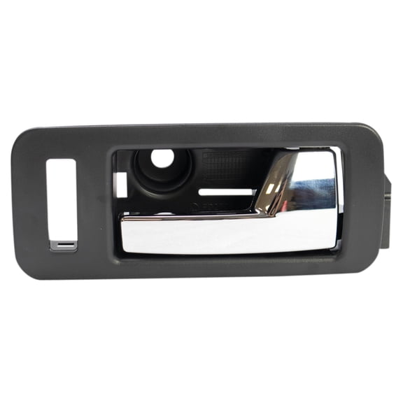 TRQ Front Right Interior Door Handle Chrome & Black Fits 2009-2018 Ford Flex DHA32257