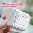 thumbnail image 4 of Succulent Pot Set Cactus Pot Planter Good Air System Breathable Beyond Ceramic Planter Plastic Windowsill Flower Pot, 4 of 7