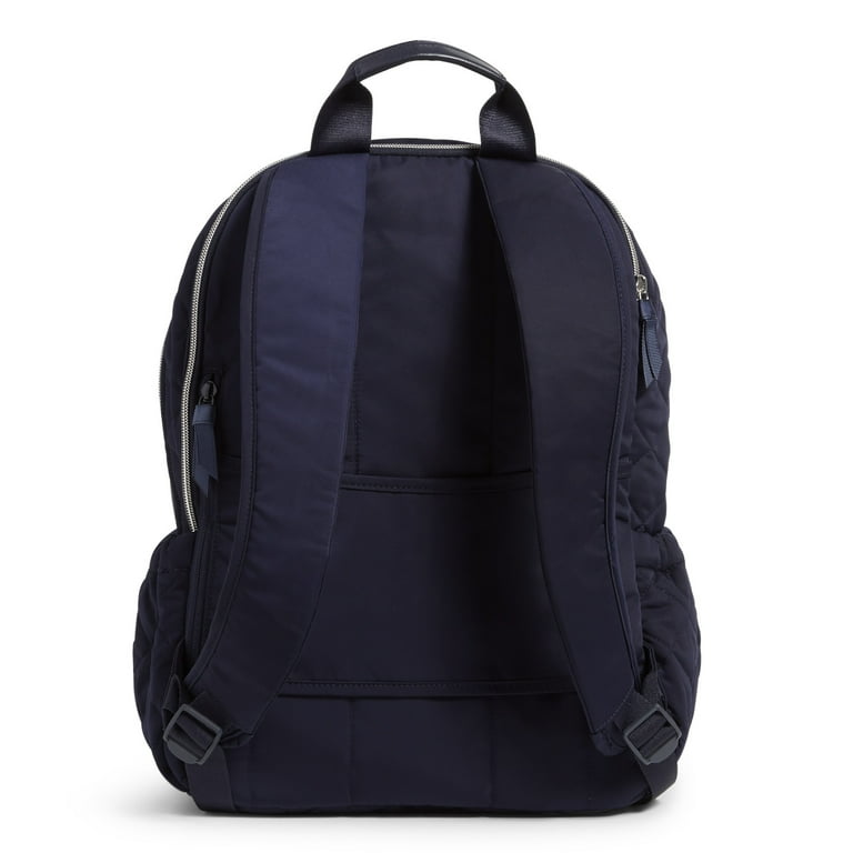 Vera Bradley Women s Performance Twill Campus Backpack Classic Navy Walmart