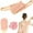 Pink, variant on Hootek 3Pcs Exfoliating Body Scrubber Set, Back Scrubber,Bath Glove and Shower Bath Sponge Loofah for Shower, Bath Exfoliating Body Scrubber for Men and Women, Body Wash Scrub Bath Supplies, Pink