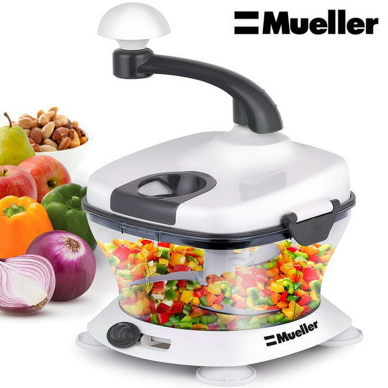 Mueller 12-Blade Multi Food Chopper/Slicer with Spiralizer & Reviews
