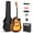 Sunset, variant on Hecake Full-Size Acoustic Electric Guitar with Amp, 41 Inch Basswood Body Guitars Kit for Beginner & Intermediate W/Bag, Strap, and Capo All Accessories Included,Black