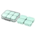 thumbnail image 1 of CSChome Pill Organizer Box Organizer Box Compact Size Good Sealing Flexible Combination Food Grade Travel Use, 1 of 7