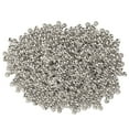 thumbnail image 2 of 500 Pcs Perles Rondes pour Collier Bracelet DIY, Entretoises en Acier pour Fabrication de Bijoux Durables Faciles à Utiliser, 2 of 7