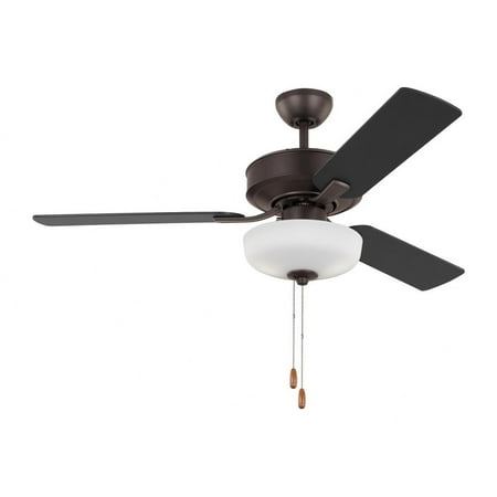 

3 Blade Ceiling Fan with Light Kit in Traditional Style-17.2 inches Tall and 48 inches Wide-Bronze Finish Bailey Street Home 96-Bel-4828565