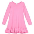 thumbnail image 4 of Soft Cotton A-Line Ruffle Hem Dress, 4 of 8