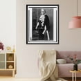 thumbnail image 3 of Historic Framed Print, [Dr. Maria Montessori, full-length portrait, standing, facing front], 17-7/8" x 21-7/8", 3 of 9