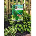 thumbnail image 2 of JSDART Drapeau de Jardin Arbre Vert Forêt Tropicale Jungle Différentie Léopard Bannière Décorative pour Maison 28x40 Pouces, 2 of 2