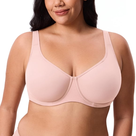Sostén DELMIRA Inbarely Plus Talla Grande con Aros Sin Costuras 44E