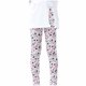 thumbnail image 1 of Leggings Para Niños Medias Para Bebés Otoño Invierno Pantalones Para Niñas Pantalones Elásticos Impreso Cepillado Cálido Leggings Casuales Blanco Odeerbi  LM103-10703, 1 of 6