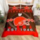 thumbnail image 1 of Juego de cama King para niños,Funda nórdica de fútbol americano para niños,Fútbol americano, 1 of 7