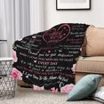 thumbnail image 6 of Gifts for Mom, Mom Gifts for Mothers Day Birthday Valentines Day, Blanket Gifts for Mom Women from Daughter Son Soft Warm Throw Blanket 50" x 60", 6 of 6