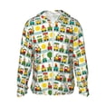 thumbnail image 2 of Lsque Train With Animals UPF 50+ Lightweight Sun Protection Men's Women's Long Sleeve Shirt, Hoodie Performance -Large, 2 of 9