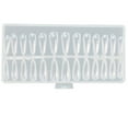 thumbnail image 1 of Uñas 120 Piezas Tubo De Agua Transparente Uñas Uñas Transparente Cobertura Total Presionado En Las Uñas Para DIY Uñas Práctica De Salón De Uñas, 1 of 3