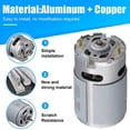 thumbnail image 5 of Motor CC de Alta Velocidad de 550 21 V y 21 000 RPM: Minimotor Potente para Entusiastas del Bricolaje, Ideal para Diversas Aplicaciones, 5 of 5