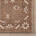 thumbnail image 4 of nuLOOM Gretel Wool and Cotton Area Rug, 7' 6" x 9' 6", Light Brown, 4 of 7