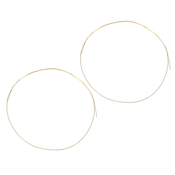 Uxcell Half Hard Brass Wire, 2Pcs 18Gauge/1mm 1m/3.28ft Pure Square Craft Wire