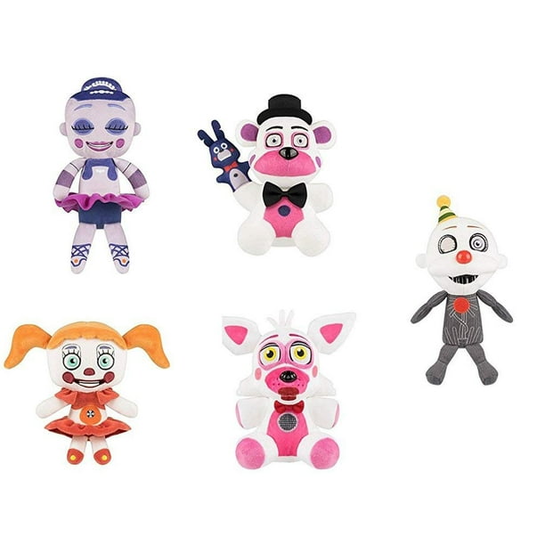 Funko Five Nights At Freddy S Sister Location Set Of 5 Plushies Walmart Com Walmart Com