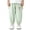 Green, variant on BXSRUTA Toddler Cotton Jogger Pants with Cute Bear Print Elastic Waist and Ankles for Boys and Girls