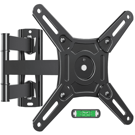 HOMOUNT Full Motion TV Wall Mount for 14-42 Inch Flat Screen TVs & Monitors,Swivel Tilt Extension Rotation TV Mount Bracket Max 200x200mm,up to 43lbs